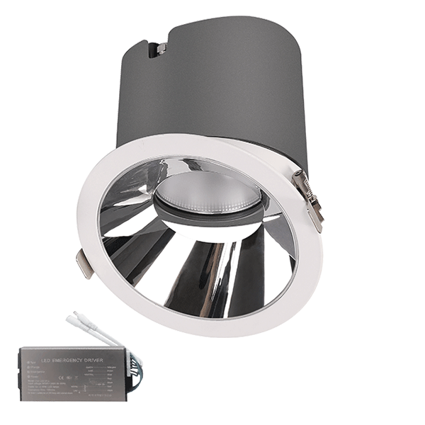 EL-6453 LED DOLŽKA RAZSVETLJAVA ВМ 20W 3000K 38° MED+KOMPLET ZA SILI