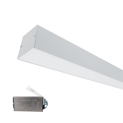 LED profil nadometni S77 24W 4000K 600MM beli z zasilnim modulomim