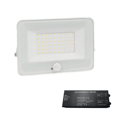 Vega slim SMD LED reflektor 30W z senzorjem beli+zasilnim modulom