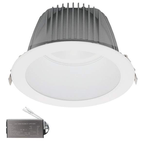EL-6228 VGRADNA LED DOLŽ RAZSVETLJAVA 30W 4000K+KOMPLET ZA ZASILO