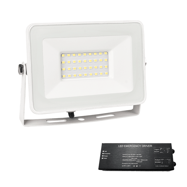 VEGA SLIM SMD LED REFLEKTOR 30W 4000K BELI+ZASILNIM MODULOM
