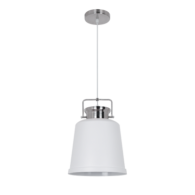 Tedd viseča 1XE27 bela D260mm