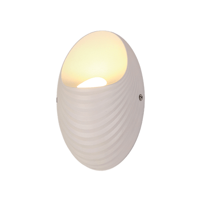 Shell stenska svetilka LED 5W/ 500lm/ 4000K bela