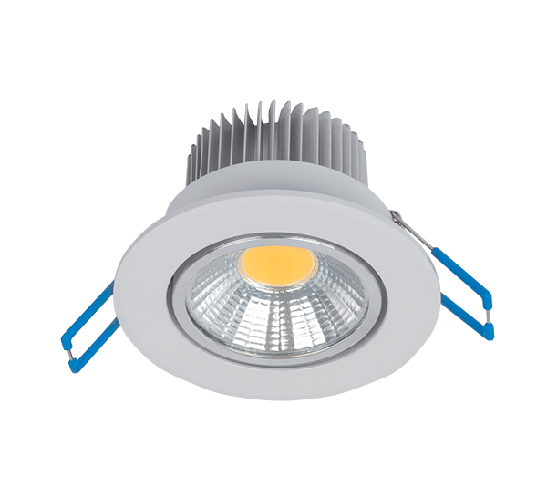 Lslcob LED spot svetilka  5W 2700K-3000K 230V bela