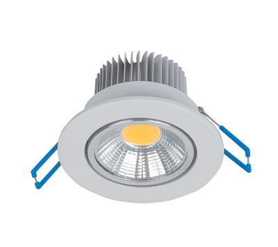 Lslcob LED spot svetilka  5W 2700K-3000K 230V bela