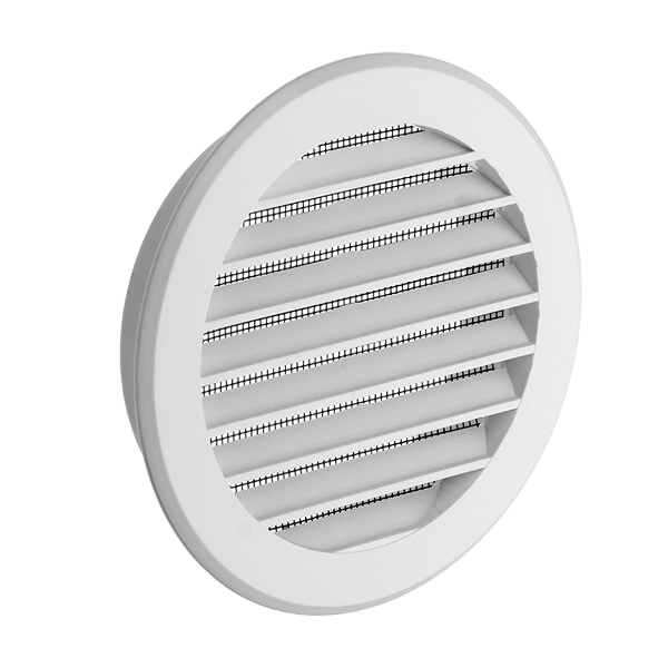 EL02-149 VENTILATION GRILL D120, WHITE