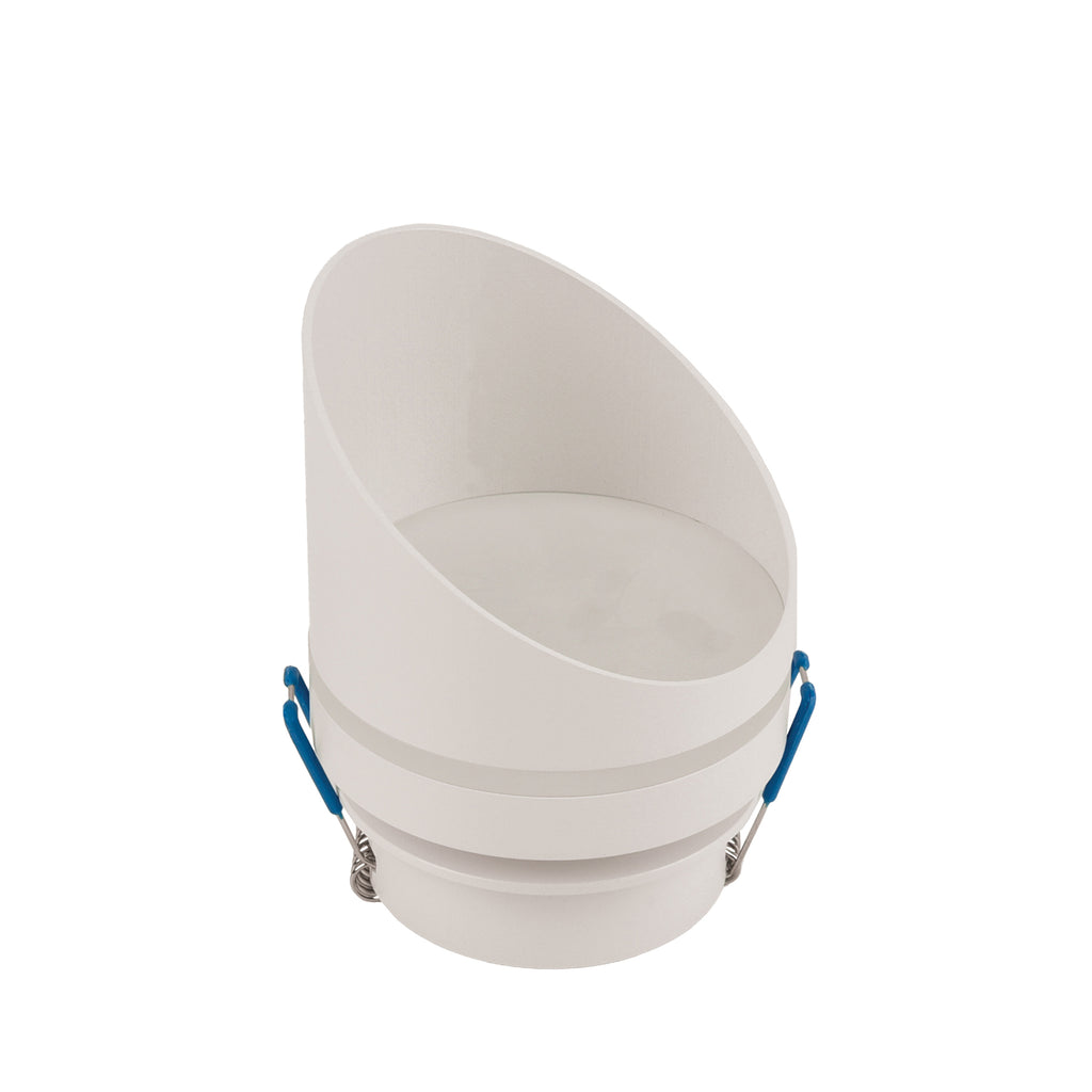 EL-5879 VGRADNA SVETILKA GU10 ALUMINIJAST, BELA