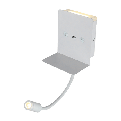LED Stenska razsvetljava 6W 3000K bela