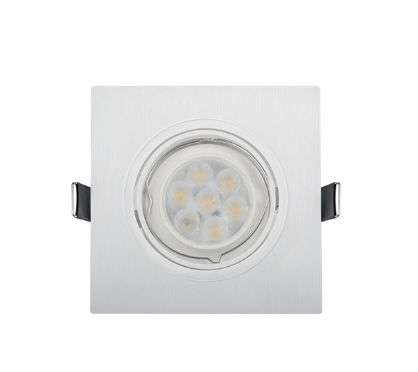 LED PLASTIČNA KVADRATNA SPOTLAMPA VISOKE SNAGE 6W 4000-4300K BELA