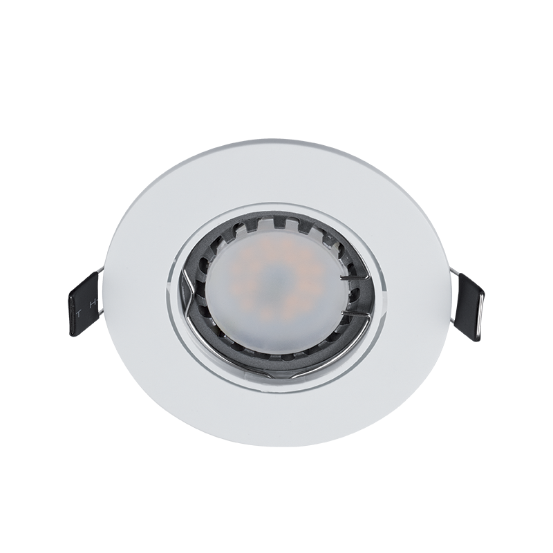 LED PLASTIČNA OKROGLA  SPOTLAMPA PAR 16 5.5W 4000-4300K BELA