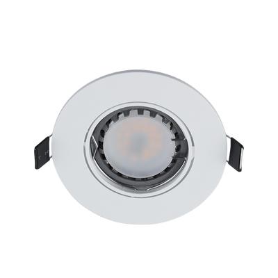 LED PLASTIČNA OKROGLA  SPOTLAMPA PAR 16 5.5W 4000-4300K BELA