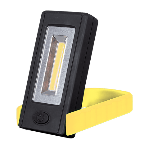Baterijska delovna LED svetilka E-5542 3W COB rumena