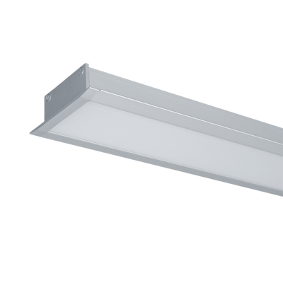 LED PROFILE RECESSED S48 32W 6500K 1500MM GREY