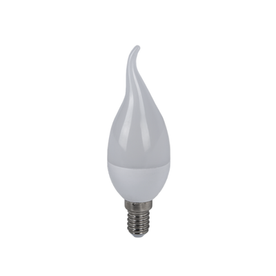 LED ŽARNICA VATRA 6W E14 230V TOPLO BELA