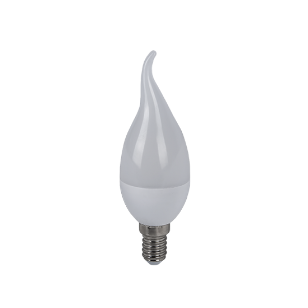LED ŽARNICA VATRA 6W E14 230V BELA