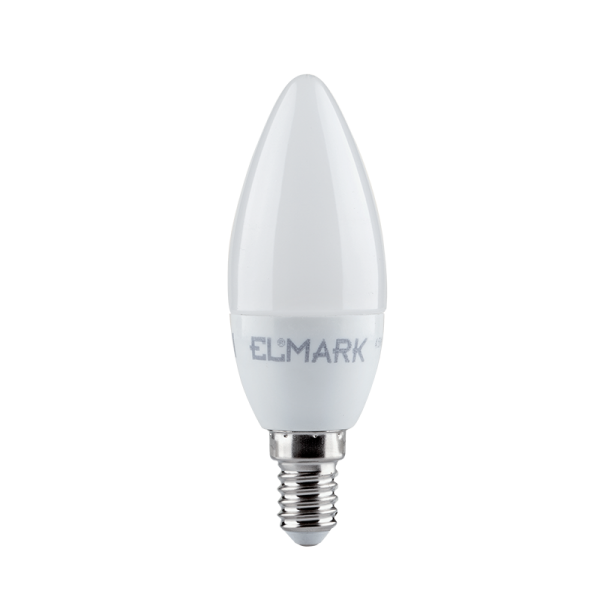 LED ŽARNICA CANDLE C37 SMD2835 8W E14 230V BELA