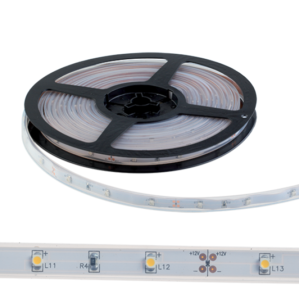 LED  TRAK  LED150 3528 12V DC IP65 30PCS/1M TOPLA BELA